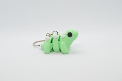 Cute Baby Stegosaurus Keychain