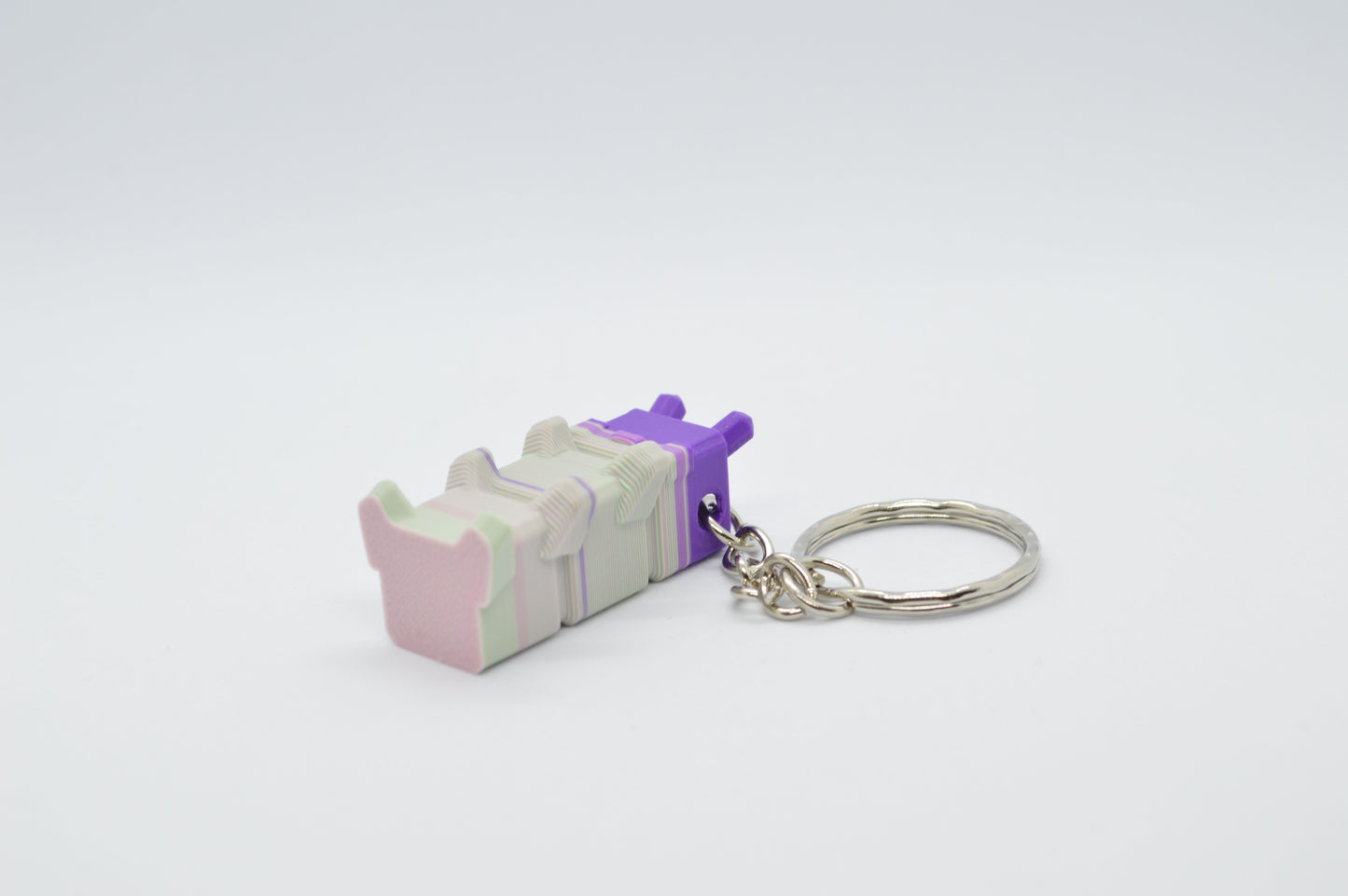 8 Bit Caterpillar Keychain - Flushy